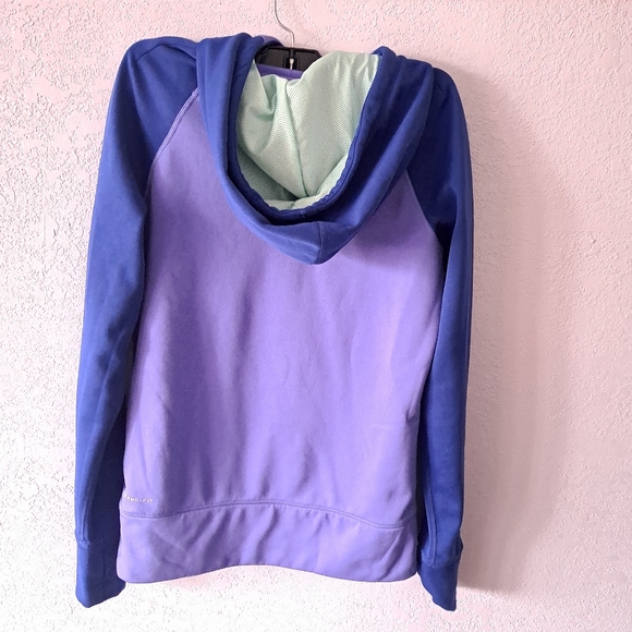 Nike Purple and Blue Hoodie - Picture 5 of 6